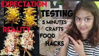 TESTING OUT VIRAL FOOD HACKS by 5 MINUTE CRAFTS in TAMIL || VIRAL FOOD HACKS || easy hacks
