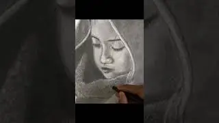 Easy drawing method for realistic wool or towel #shorts
