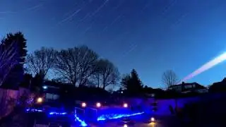 Insta360 One R 1 Inch Nightlapse to Startrails