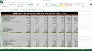 Ratio calculation in Tata Financial sheet  #excel #mcom #financialmodeling 