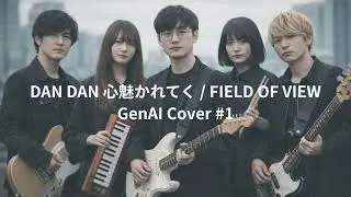 DAN DAN 心魅かれてく / FIELD OF VIEW (GenAI Cover #1)