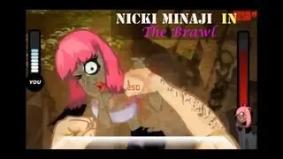 Nicki Minaj in The Brawl! Celeb Throw Down!