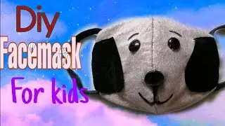 Make face mask for kids | how to make cute face mask for kids |DIY face mask