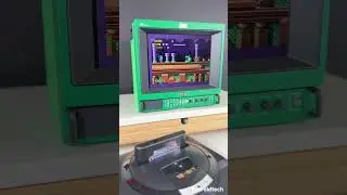 Slim PVM Green Edition + Mega Drive + Sonic = pure 16-bit energy 💚
