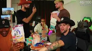Probando Snacks Asiaticos Con Jay Pagan, Alfredo Hae Y Ed Medina!