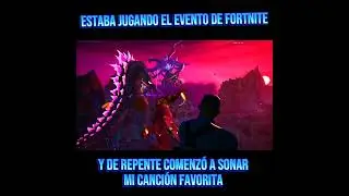 Estaba jugando el evento de Fortnite hasta que ocurri&oacute; algo sorprendente #fortnite