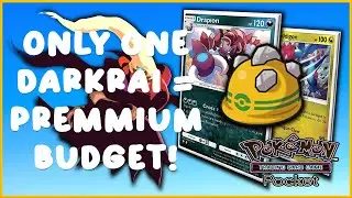 BUDGET DARKRAI Ex Deck! Only ONE Darkrai + Drapion?!? | Pok&eacute;mon TCG Pocket