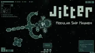 Jitter &mdash; игра-хаос по управлению модульными кораблями | Демо-материалы