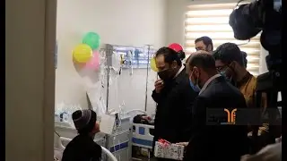 مع بداية العام الجديد.. مبادرة حكومية للأطفال المصابين بالسرطان في البصرة #المربد