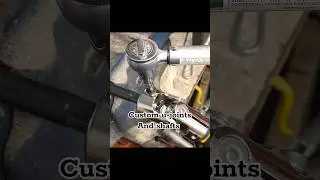 Looking for custom metal U-joint or shafts? We provide customization in size and material.#steering