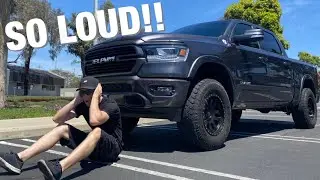 INSTALLED A TRAIN HORN!!