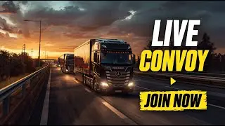 🔴 ETS2 LIVE Convoy | Road Trip With Viewers | Realistic Driving + Viewer Multiplayer