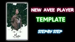 Avee player full screen status kaise banaye | avee player full screen template download link