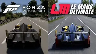 Forza Motorsport vs Le Mans Ultimate (Early Access) | Gameplay Comparison
