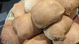 Bierocks with cabbage from the garden!!!