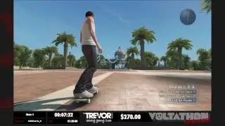 Skate 3 Any% by M_tt - 1:16:20 (Voltathon: Sparked)