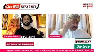 Sports Champ Live Talk Show Ep_33 