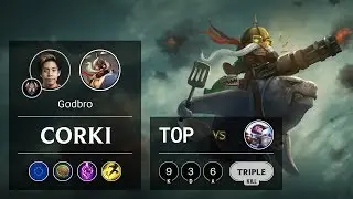 Corki Top vs Fiora - EUW Challenger Patch 9.9