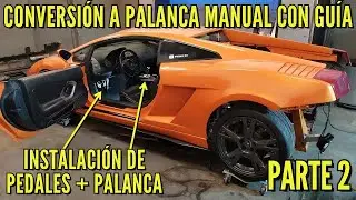 Convirtiendo un Lamborghini Gallardo E-Gear a transmisi&oacute;n manual | Ep 2