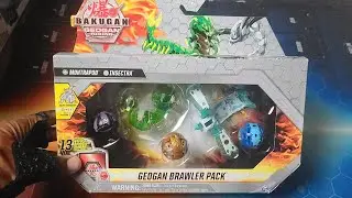 EPIC BAKUGAN GEOGAN RISING VENTUS MONTRAPOD HAOS INSECTRA GEOGAN BRAWLER PACK UNBOXING! #wewantcards