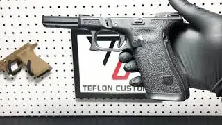 Custom Glock 17 Gen5 T4 Stipple Texture