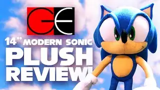 GE Animation: Обзор 14-дюймовой игрушечной игрушки Modern Sonic!