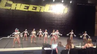 Starlets Cheerleading - Open Pom @ CheerCon Nationals 2012