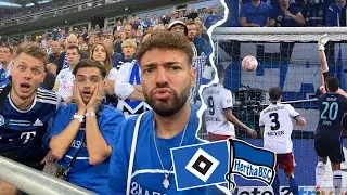 HSV vs HERTHA BSC l ERSTE REIHE 🔥 - Stadionvlog RELEGATIONS RÜCKSPIEL