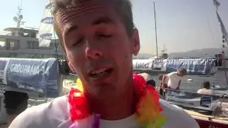Fabien Henry sur Groupama 34