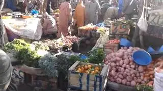 Berber market at Tahanaout, Morocco