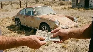 I Found an Abandoned Porsche… Bought It for Just $1,000 ASMR Restoration