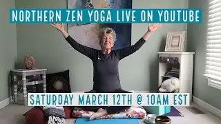 LIVE GENTLE YOGA - March 12th, 2022