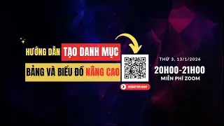 Hướng dẫn tạo danh mục bảng và biểu đồ - NÂNG CAO | TS.BS.Vũ Duy Kiên