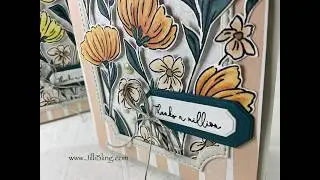 Ярмарка цветов Stampin Up - Розовый лепесток и Павлин