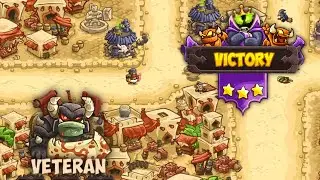 Hammerhold Streets | Alric BOSS | Veteran | 3 Stars | Kingdom Rush Vengeance Hammerhold Campaign DLC