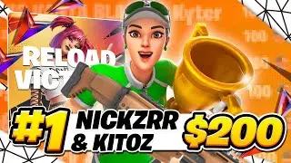COMO GANHEI A RELOAD CUP W/KITOZ ( $400 ) 🏆