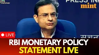 LIVE: RBI Monetary Policy Statement By Shri Sanjay Malhotra | Repo Rate | Market News
