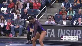 Bailey Ferrer (LSU) 2019 Floor vs Auburn 9.55