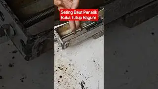 Baut Penarik - Mekanisme Buka Tutup Ragum Besi