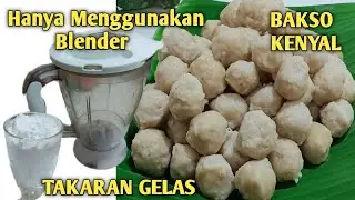 TIPS MEMBUAT BAKSO SUPER PRAKTIS DAN HASILNYA SUPER KENYAL