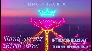Throwback Ai: Stand Strong Break Free & In The Neon Heartbeat Of The Mall