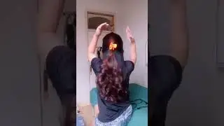 Long Open Hair Style Beautiful Video