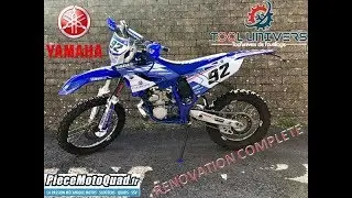 R&eacute;novation compl&egrave;te Yamaha 250 WRZ de 1999