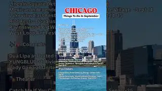 Chicago Events You Can&rsquo;t Miss in September #chicago #chicagoevents #falltravel