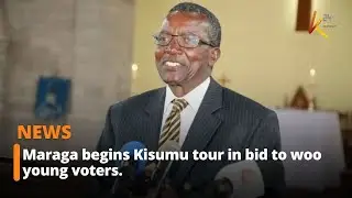 Maraga begins Kisumu tour in bid to woo young voters.