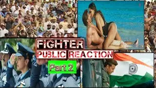Fighter Public Reaction Part 2 #fighter #fightermovie #youtube #youtuber #ytshorts #reaction #review