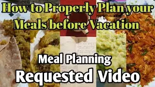 Kerala Meal Planning|No waste meal plan|Vacation Meal Planning|Simply Home by geetz