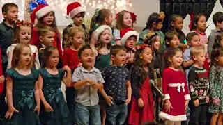 Max and Noah's 1st Concert. Kindergarten Christmas Concert 12/11/2025 at Odyssey Prep Academy. 1/3