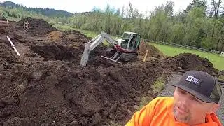Home Build 2021Cap Rock over Geo Grid Day 14