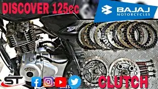 BAJAJ DISCOVER 125 CLUTCH PLATE REPLACEMENT (OLD MODLE)
